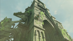 BotW Temple of Time Climbing