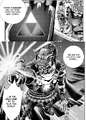 Ganondorf with the Triforce of Power
