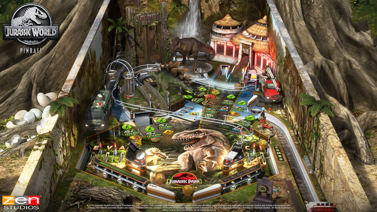 Jurassic Park Pinball Mayhem Pinball FX Wiki Fandom