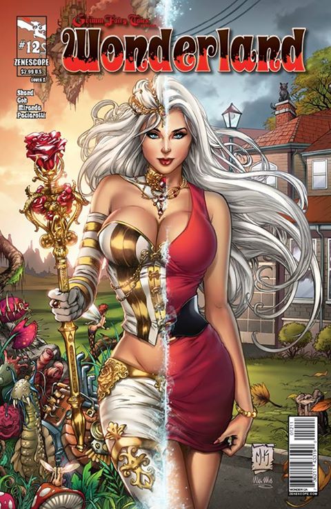 Grimm Fairy Tales Presents Wonderland #14 ~ Zenescope comic 14B cover
