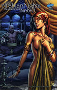 1001 Arabian Nights: The Adventures of Sinbad # 1 (May, 2008) (Cover Variant)