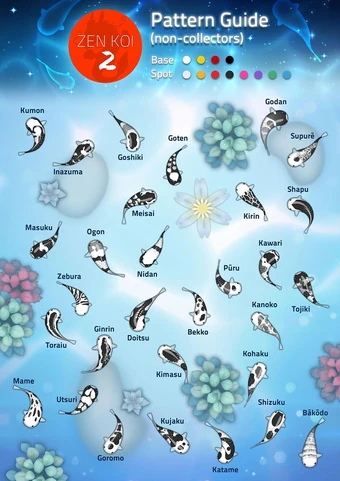 Koi patterns | Zen Koi 2 Wiki | Fandom