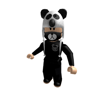 roblox  Roupa de panda, Avatares, Roblox