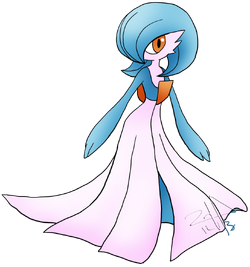 Shiny Gardevoir (My Version) transparent background PNG clipart