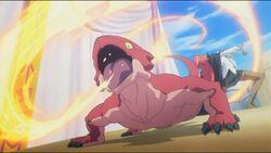 Salamander summoned by three different summoners (Kenja No Deshi Wo Nanoru  Kenja) - 9GAG