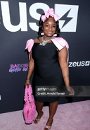 Daisy at the Baddies Gone Wild Premiere
