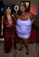 Rollie at the One Mo' Chance 2 premiere