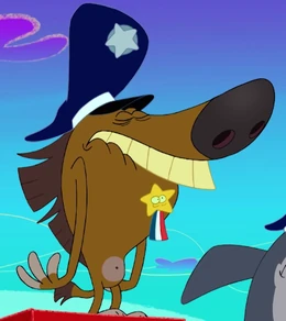 Zig & Sharko - Zig Honorary Cop