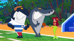 Is Zig and Sharko a part of nick in anyway? If so i want these two as  playable 3rd party characterseventually : r/AllStarBrawl