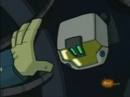 A Jacker mask when not in use.