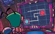 Zim and his star map thing