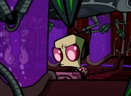 Zim just being busy in his lab.