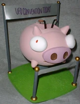 The display, featuring the disguised Voot Carrier.