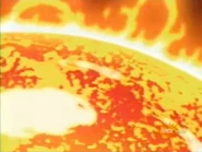 The Planet Jacker's dying star.