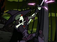 Vampire Piggy Hunter strikes! He almost looks Irken...