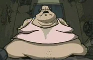What the person inside the Bloaty costume looks like. UGH!