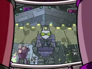 His attempt at being dramatic is not going as planned