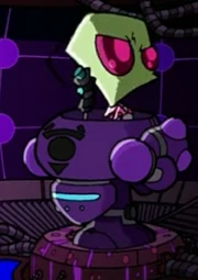 ZIM sitting on his command chair.