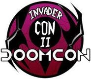 InvaderCON II DOOMCON logo