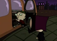 Gaz relentlessly stalks Iggins to the car. Just let it go, Gaz...