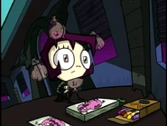 Gaz daydreaming about Bloaty. That is just weird, even for a creepy girl like Gaz.