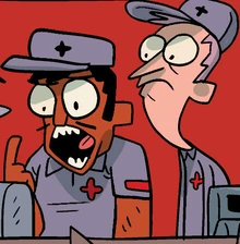 Zim ambulance ppl yay