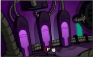 Zim somehow accidentally tells Gaz where the escape pods are.