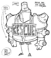 Concept Art of one of the Rescue Troopers.
