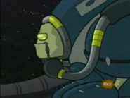 A Planet Jacker in profile.