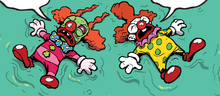 Terrible clown aftermath