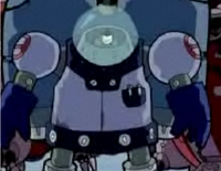 Dib in the Giant Anti-Santa Robot.