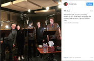 Voice recordings begin. (via Rikki Simon's Instagram)