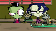 Zim Offers Muffin (Tak, The Hideous New Girl)