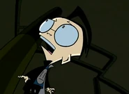 Dib lost in the parking garage of the mall.