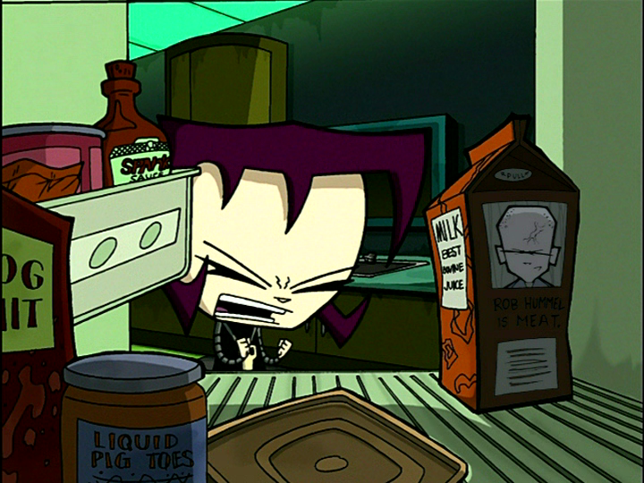 invader zim gaz and zim