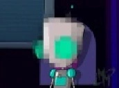 GIR's face pixelated to protect his identity.
