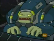 Oog-Oh, an asparagus-hued Planet Jacker.