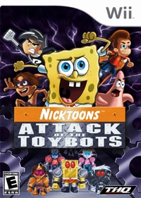 Cover image for Nicktoons: Attack of the Toybots.