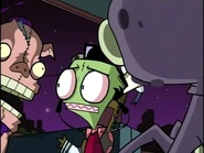 Zim about to have a nervous break down. We don't blame him.