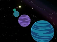 Planets aligning.
