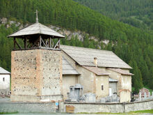 Molines-en-Queyras -church