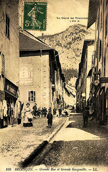 Briançon Grande Rue et Grande Gargouille