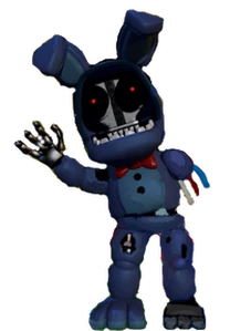 Олд Бонни в FNAF World (как герой).