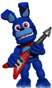 Бонни в FNAF World (как герой)
