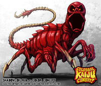 Colossal kaiju combat shadow of red by kaijusamurai-d6dw6om