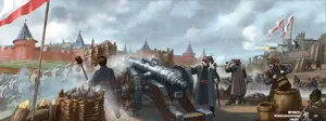Поляки штурмуют Смоленск (концептуальное изображение)