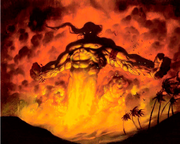 Ифриты - могучие огненные существа, чаще всего враги Аллаха