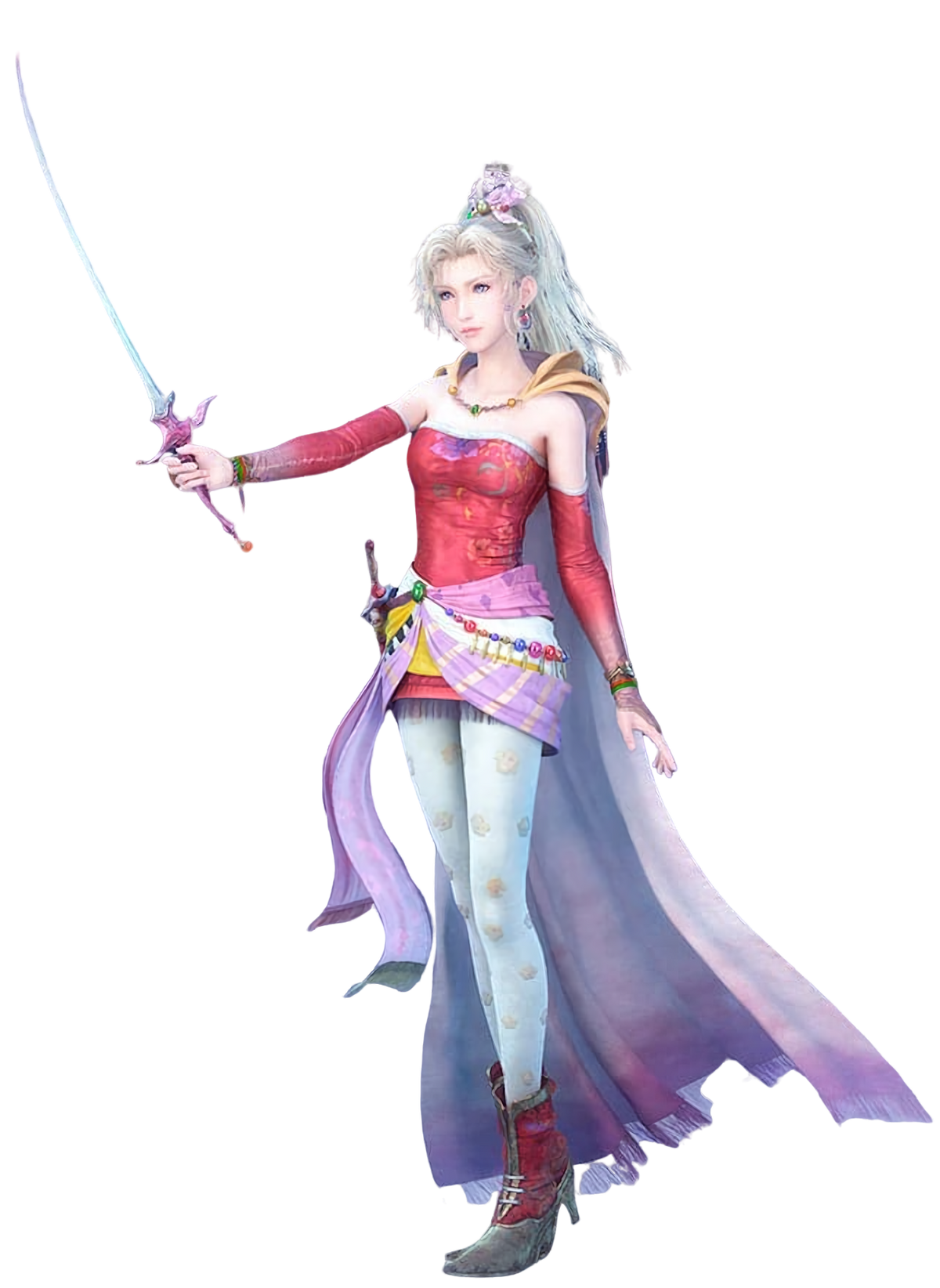 ティナ・ブランフォード/Terra Branford Terra Branford, Final Fantasy VI, aI-generated illustration