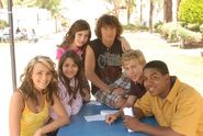 The cast of Season Four (Paul Butcher is not present in the photo)