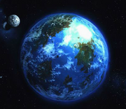 Planet Zi as seen during Rebirth Century